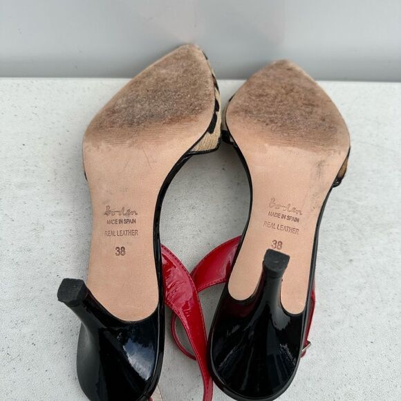 Boden Slingback Heels Animal Print Size 38-7,5 - Picture 7 of 7